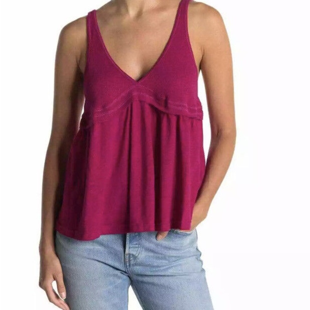 Free People Pink Tank Top